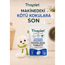 Thaplet Çamaşır Makinesi Temizleme Tableti 6 Aylık Bakım Tableti
