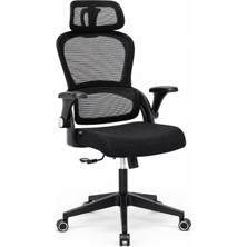 Zeon Büro Ofis Sistemleri // Comfort Max Black Ofis Çalışma Koltuğu