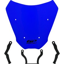 GP Kompozit CF Moto 700 CL-X 2022-2026 Uyumlu Ön Cam Mavi - 27 cm