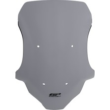 GP Kompozit Honda ADV 350 2023-2026 Uyumlu Kısa Ön Cam Gri - 55 cm