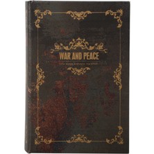 Mudo Home WAR AND PEACE KİTAP KUTU 14X5X20 CM