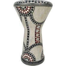 Alexandria 22'' Orijinal Mısır Döküm Profesyonel Işlemeli Darbuka - 22210