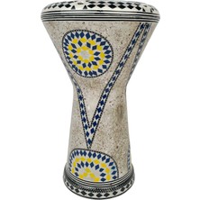 Alexandria 22'' Orijinal Mısır Döküm Profesyonel Işlemeli Darbuka - 22201