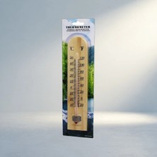 Uravas Store Şık Ahşap Oda Termometresi Modern Tasarım ve Kullanım Kolaylığı