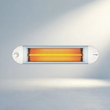 Uravas Store Ufo Tipi 2500W Infrared Isıtıcı Duvara Monte Kapalı ve Açık Alanlar Için
