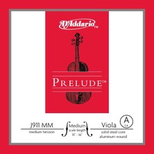 D'addario J911MM Viyola Tek Tel Prelude (15"-16") A-(La) Medium