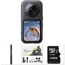INSTA360 X6 Motor Kit (128GB Kart) ( 2 Yıl INSTA360 Türkiye Garantili)