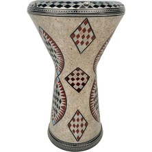 Alexandria 22'' Orijinal Mısır Döküm Profesyonel Işlemeli Darbuka - 22204