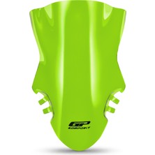 GP Kompozit CF Moto 450 SR 2023-2026 Uyumlu Ön Cam Yeşil - 39 cm