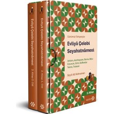 ALK Evliya Çelebi Seyahatnamesi 2. Kitap 2 Cilt (Kutulu) Ankara, Azerbaycan, Bursa, Bolu, Erzurum, Giri