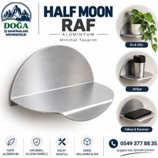 Dekoratif Alüminyum Raf Doğa Half Moon