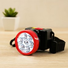 Cotton Soft Şarjlı 6 LED 2W Kafa Lambası - Ayarlanabilir Işık