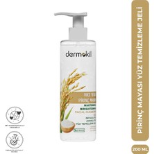 Belirtilmemiş Dermokil Yüz Temizleme Jel Pirinç Mayası Beyazlatıcı 200 ml