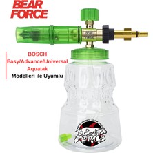 Robeve Bear Force Foam Lance Köpük Yapıcı Aparat 1l Köpük Aparatı Basınçlı Yıkama Makineleri Için Köpük Aparatı Çift Nozzle Ile Birlikte Foam Canon