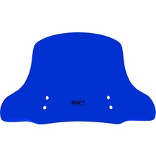 GP Kompozit Vespa GTV 300 2024 Uyumlu Ön Cam Mavi - 42 cm