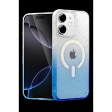 Apple iPhone 11 Pummel Shiny Magsafe Kapak - Mavi
