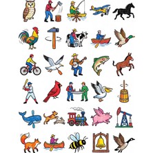 Dekorif 30 Adet Nostaljik Rüzgar Gülü Sticker Seti - Laptop, Defter, Matara