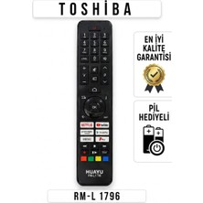 Toshiba Kumanda RM-L1796 **pil Hediyeli**