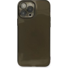 Apple iPhone 13 Pro Kılıf Fly Lens Silikon - Siyah
