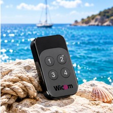 Kilit Market Wicom Gri Akıllı Kumanda 434 Mhz
