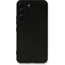 Samsung Galaxy S23 Kılıf Nano Içi Kadife Silikon - Siyah