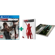 Square Enix Tomb Raider Definitive Edition Art Book Ps4 Kartonetli