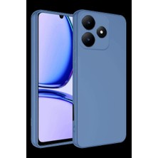 Realme C61 Kılıf First Silikon - Mavi
