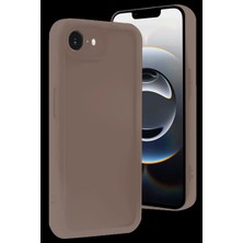Dorasan Apple iPhone 16E Kılıf Viera Silikon - Kahverengi
