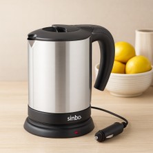 Araç Içi Kettle 24V 0.8l Paslanmaz Çelik 200W