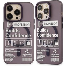 Apple iPhone 14 Pro Kılıf Apollo Magneticsafe Desenli Kapak - Apollo Mor - 6