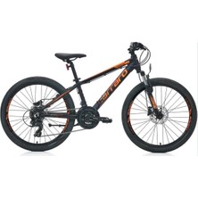 Carraro Force 420 Hidrolik Fren 21 Vites 24 Jant Dağ Bisikleti Mat Siyah-Turuncu
