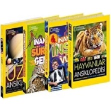 Beta Kids National Geographic Kids Ansiklopedi Seti-4 Kitap Takım