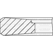 Yenmak 91-90003-000 Segman Q94.0MM (Std)-Bmc-2.8crı C.rail-Megastar