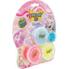 PopŞeker Mystery Mix Effect Unicorn Slime Seti - Sürpriz Karışımlı Eğlenceli Çocuk Oyun Hamuru Seti