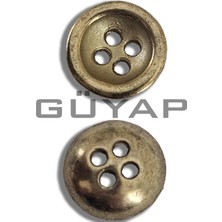 Güyap Yapı Tekstil Premium Yüksek Kalite  Metal  Düğme [ 10 Adet ]