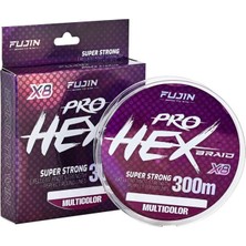 Fujin Pro Hex 8x 300MT. Multicolor Ip Misina