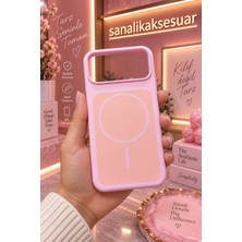 Sanalik Aksesuar Sanalikaksesuar Iphone 17 Pro Max Uyumlu Magsafe Manyetik Premium Silikon Kılıf Yumuşak Dokulu Full Koruma