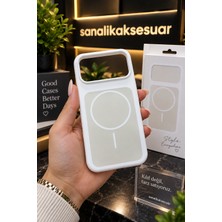 Sanalik Aksesuar Sanalikaksesuar Iphone 17 Uyumlu Magsafe Manyetik Premium Silikon Kılıf Yumuşak Dokulu Full Koruma