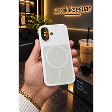 Sanalik Aksesuar Sanalikaksesuar Iphone 16 Uyumlu Magsafe Manyetik Premium Silikon Kılıf Yumuşak Dokulu Full Koruma