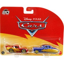 Mattel Cars 3 Karakter 2’li Araçlar - Lightning Mcqueen Flash Mcqueen Doc Hudson JKW77