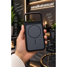 Sanalik Aksesuar Sanalikaksesuar Iphone 17 Uyumlu Magsafe Manyetik Premium Silikon Kılıf Yumuşak Dokulu Full Koruma