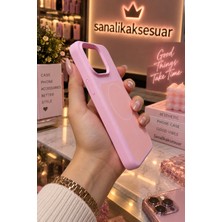 Sanalik Aksesuar Sanalikaksesuar Iphone 15 Pro Uyumlu Magsafe Manyetik Premium Silikon Kılıf Yumuşak Dokulu Full Koruma
