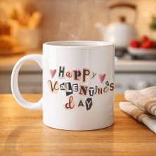 Bezos Happy Valentine’s Day Porselen Kupa – Model 1 Sevgililer Günü Hediyesi