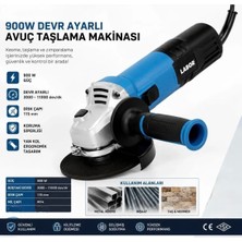 Labor Tools Labor 66224 Devirli Ayarlı 900 Watt Elektrikli Avuç Taşlama Makinası Spiral