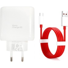 Oneplus 9r 65W Type-C Şarj Aleti + Data Kablosu