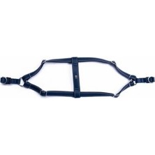 Konfor Ronin Deri Köpek Tasması Royalblue 2X45 55 cm