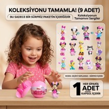 Toyfest Minnie Mouse Sürpriz Kapsül Figür Seri 3 Disney Junior Mini Oyuncak Koleksiyon 4.5 - 6.8 cm