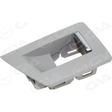 Gva 9103476 Cam Dugme Cercevesi Arka Sol (Gri) Bmw F10 51417225893