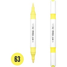 Rich Art-X Acrylic Marker Duo 63 Çift Uçlu Kalem