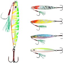 Sardin 34GR - 5 Adet Jig Set- Levrek, Palamut, Lüfer, Çinekop, Turna Için En Iyi Jig Yemi